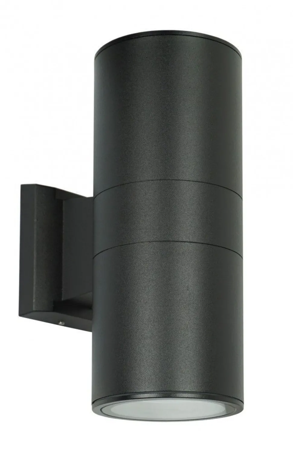 Außen Wandlampe IP54 Up Down Schwarz H:27cm