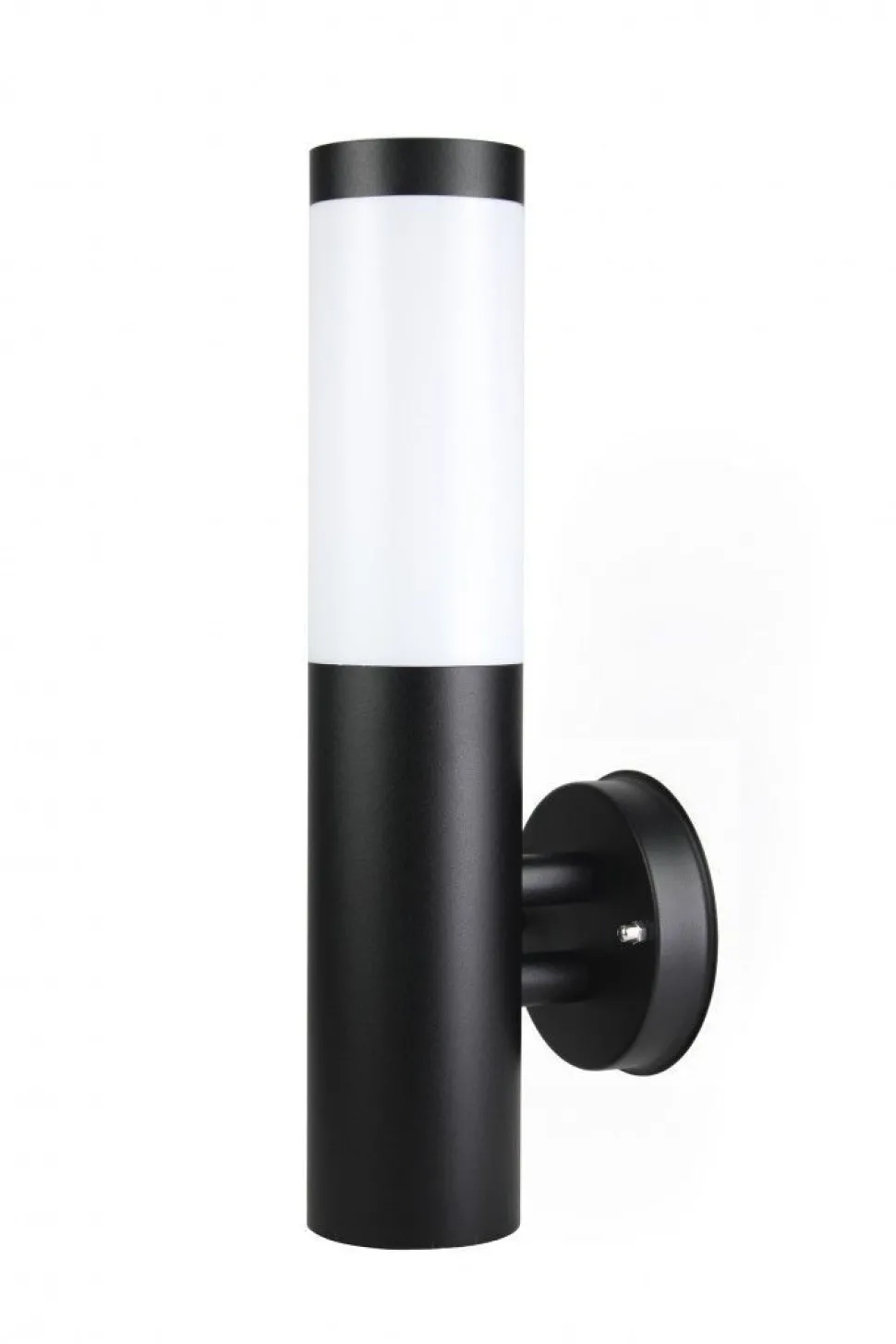 Außen Wandlampe Schwarz Edelstahl IP44 E27 BETULA