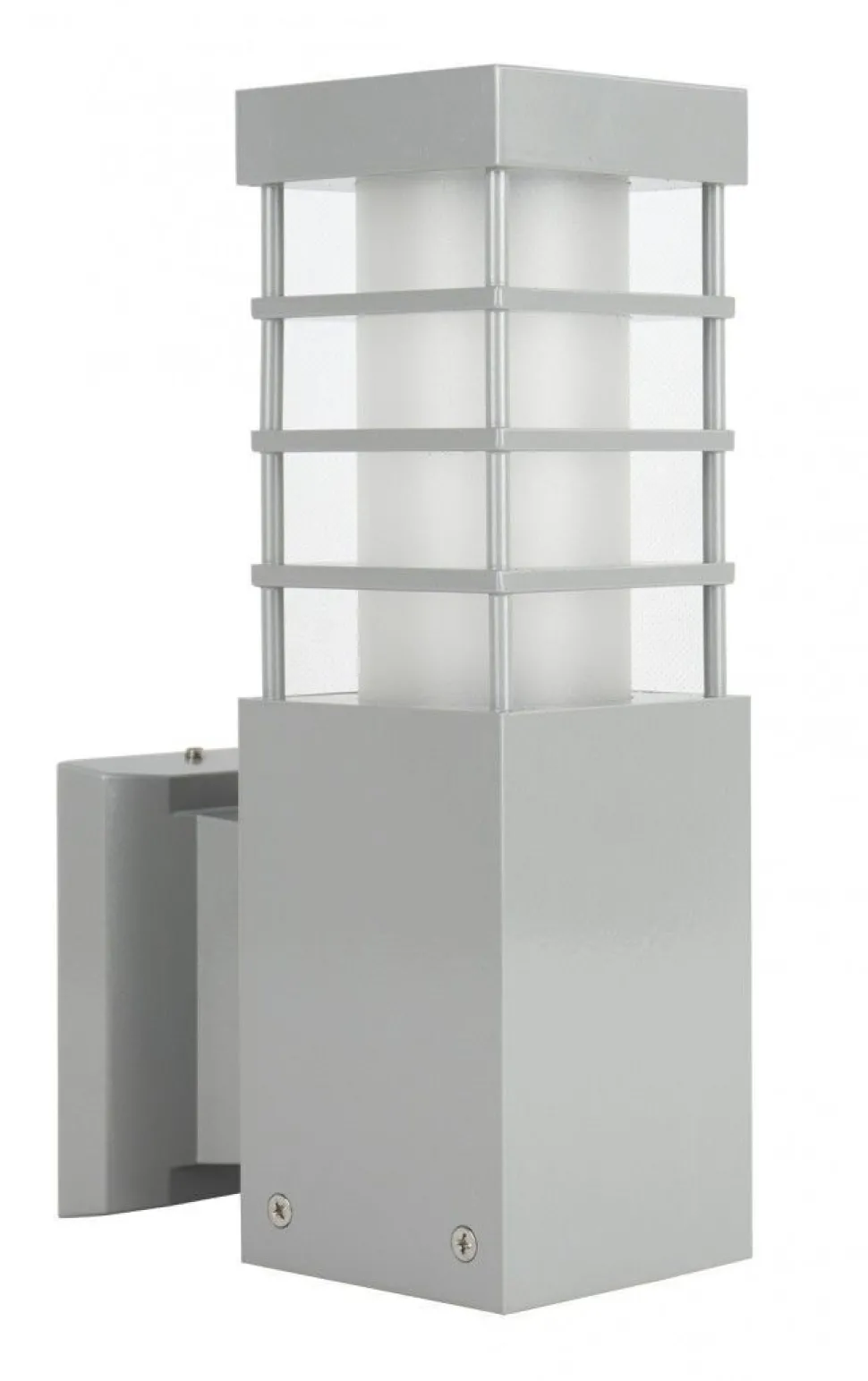 Außen Wandleuchte IP54 wetterfest E27 in Silber