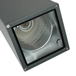 Außenlampe Anthrazit Up Down IP54 eckig 30cm