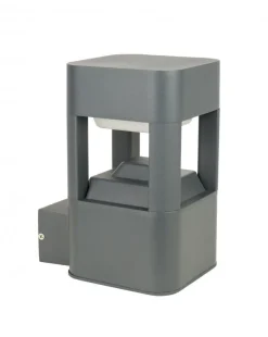 Außenleuchte Anthrazit eckig IP54 wetterfest GX53