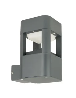 Außenleuchte Anthrazit eckig IP54 wetterfest GX53