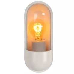 Außenwandlampe Weiß IP54 H:24 cm Balkon Terrasse Modern