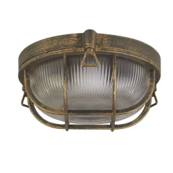 Außenwandleuchte IP44 D: 26,5 cm E27 rund