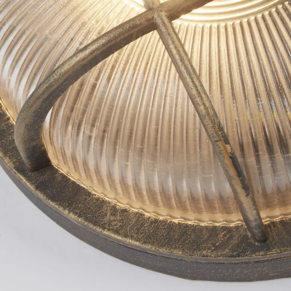 Außenwandleuchte IP44 D: 26,5 cm E27 rund