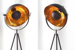 Außergewöhnlich Stehleuchte Retro 140cm Dreibein