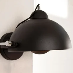 Außergewöhnliche Wandlampe Retro rund E27