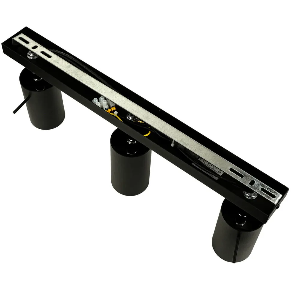 Aufbau Spotstrahler ETNA in Schwarz 3-flmg