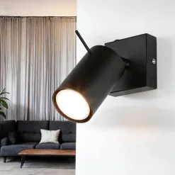 Aufbau Spotstrahler ETNA in Schwarz