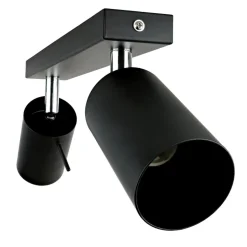 Aufbau Spotstrahler ETNA in Schwarz 2-flmg