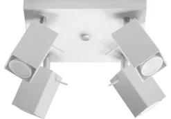 Aufbau Spotstrahler FALERIA in Weiß 4-flmg