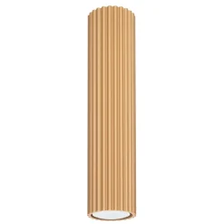 Aufbauspot GU10 D: 6,5 cm H: 30 cm Aufputz in Gold Modern