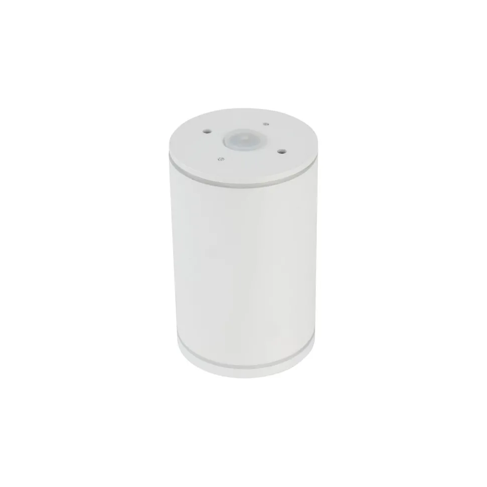 Aufbauspot Weiß Metall GU10 IP44 rund Ø6,3 cm Aufputz