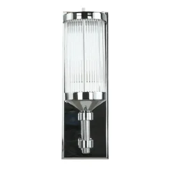 Bad Wandlampe in Chrom IP44 Design Leuchte ERVA