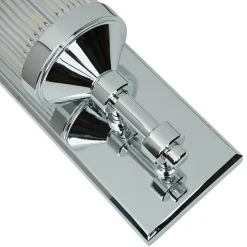 Bad Wandlampe in Chrom IP44 Design Leuchte ERVA