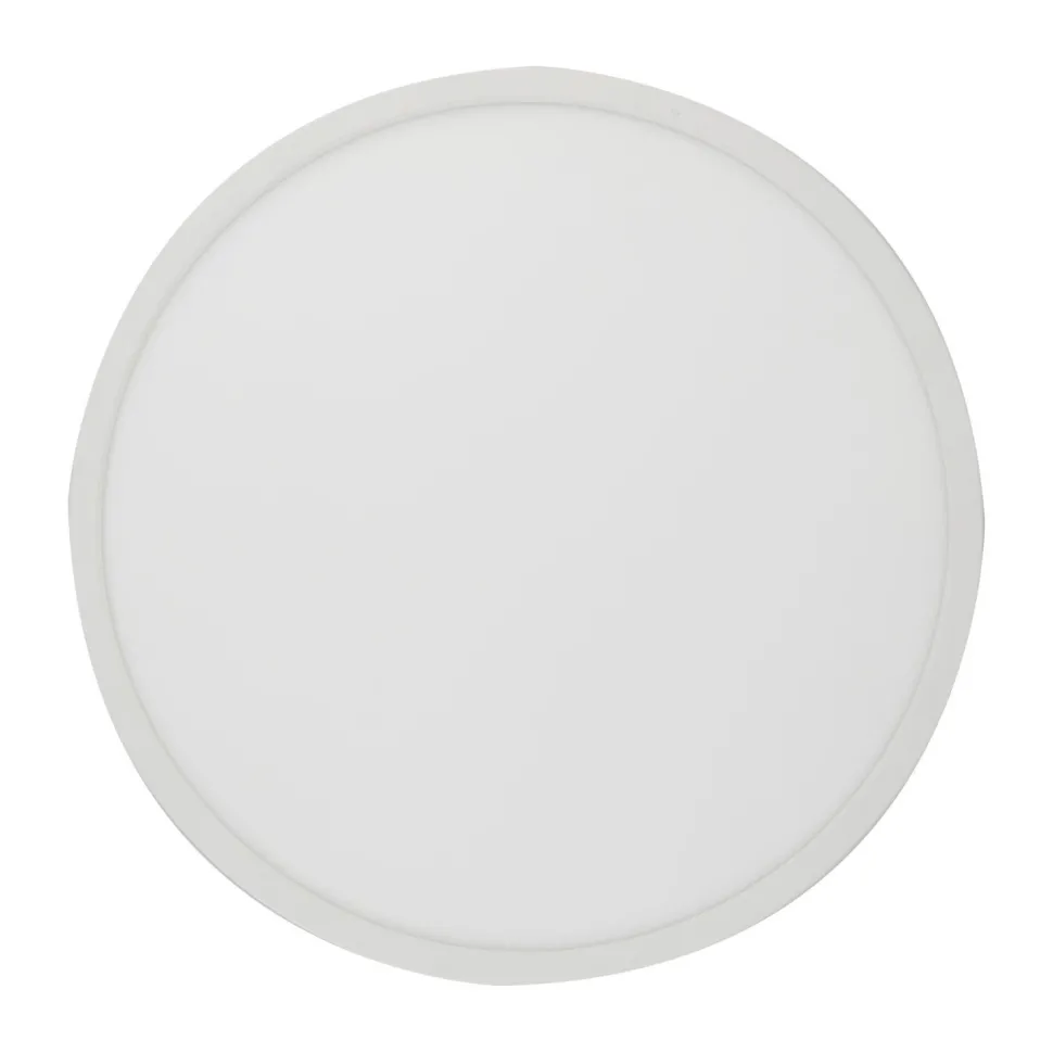 Badezimmerlampe LED Dimmer 3 Lichtmodi IP54 rund Ø 50 cm Weiß