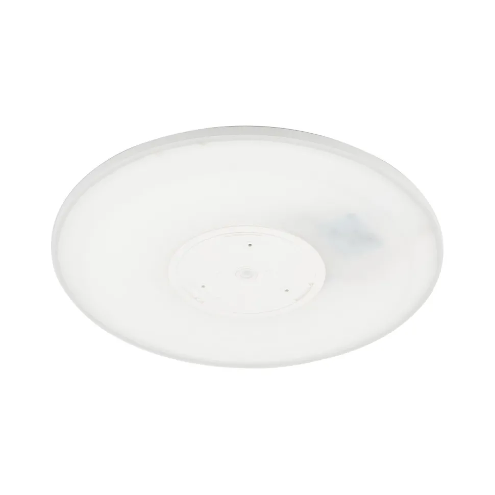 Badezimmerlampe LED Dimmer 3 Lichtmodi IP54 rund Ø 50 cm Weiß