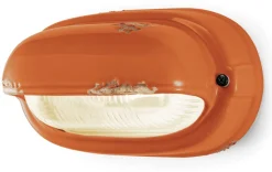 Badezimmerleuchte Glas Keramik E27 B: 24 cm Maritim