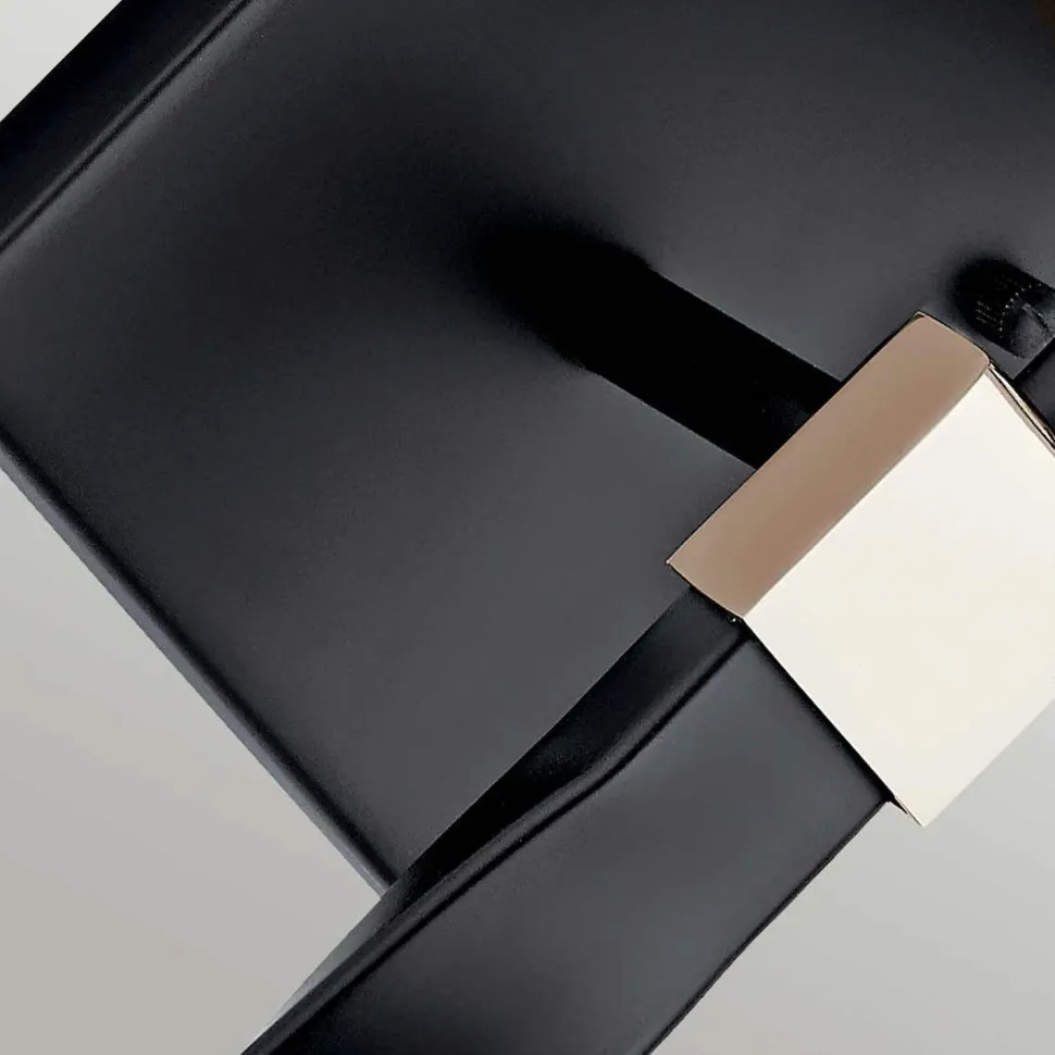 Badezimmerleuchte Metall Glas G9 IP44 H: 41,3 cm Metall Glas