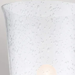 Badlampe Wand LED G9 IP44 warmweiß 3000 K Glas Metall