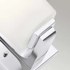 Badleuchte LED G9 IP44 H: 17,3 cm 3000 K blendarm Chrom Weiß