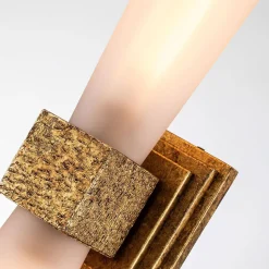 Badleuchte Metall Glas LED G9 66 cm hoch Up Down IP44