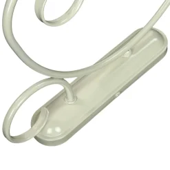 Beige Wandlampe Stoff Landhaus ABUELA Leuchte