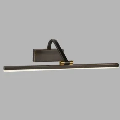 Bilderlampe LED in Schwarz-Gold Antik 3000 K 679 lm B: 51 cm