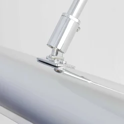 Bilderleuchte Chrom 30cm Echt-Messing