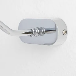 Bilderleuchte Chrom 30cm Echt-Messing