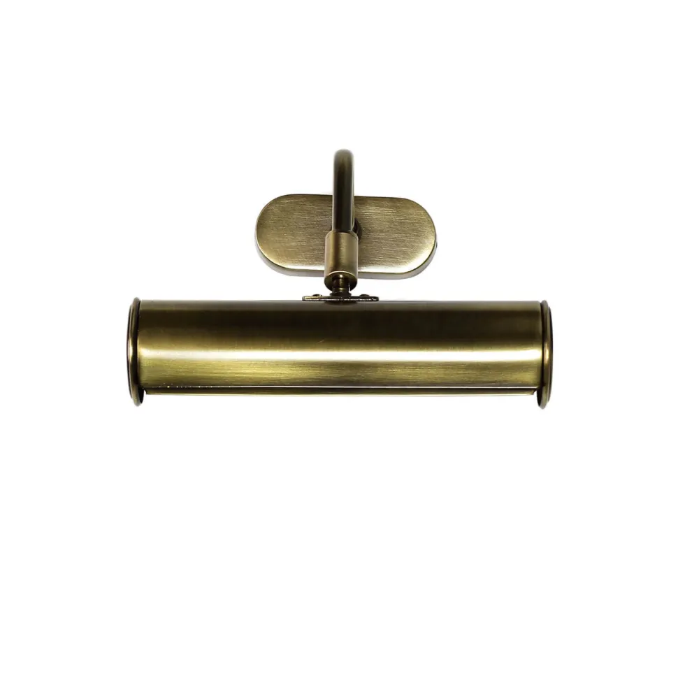 Bilderleuchte Messing Bronziert 20cm Verstellbar