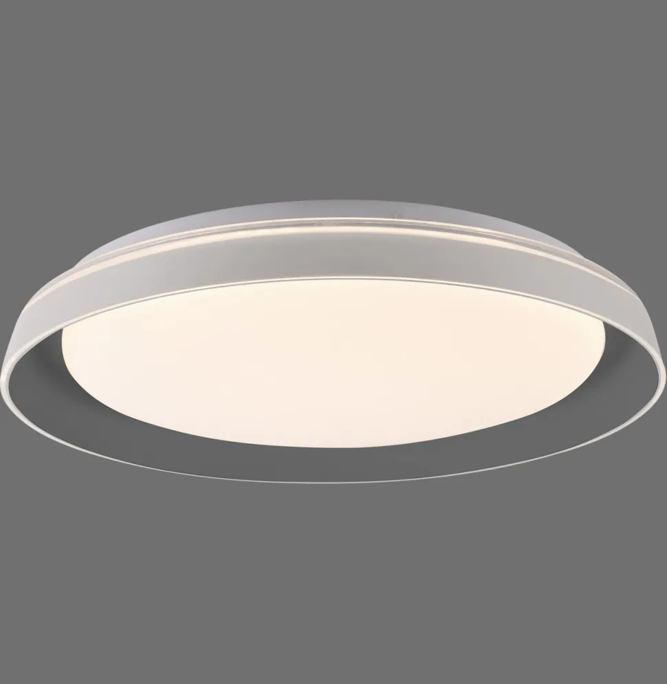 Blendarme LED Deckenlampe Grau Ø43 cm 2630 lm dimmbar