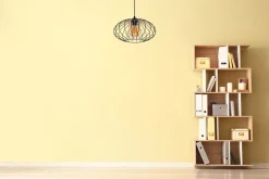 Blendarme Pendelleuchte Schwarz Honig Ø34 cm E27 Retro