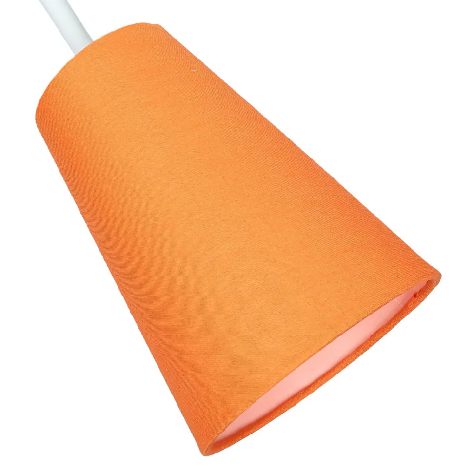 Bunte Deckenlampe 3-flmg Orange Gelb Grün flexibel
