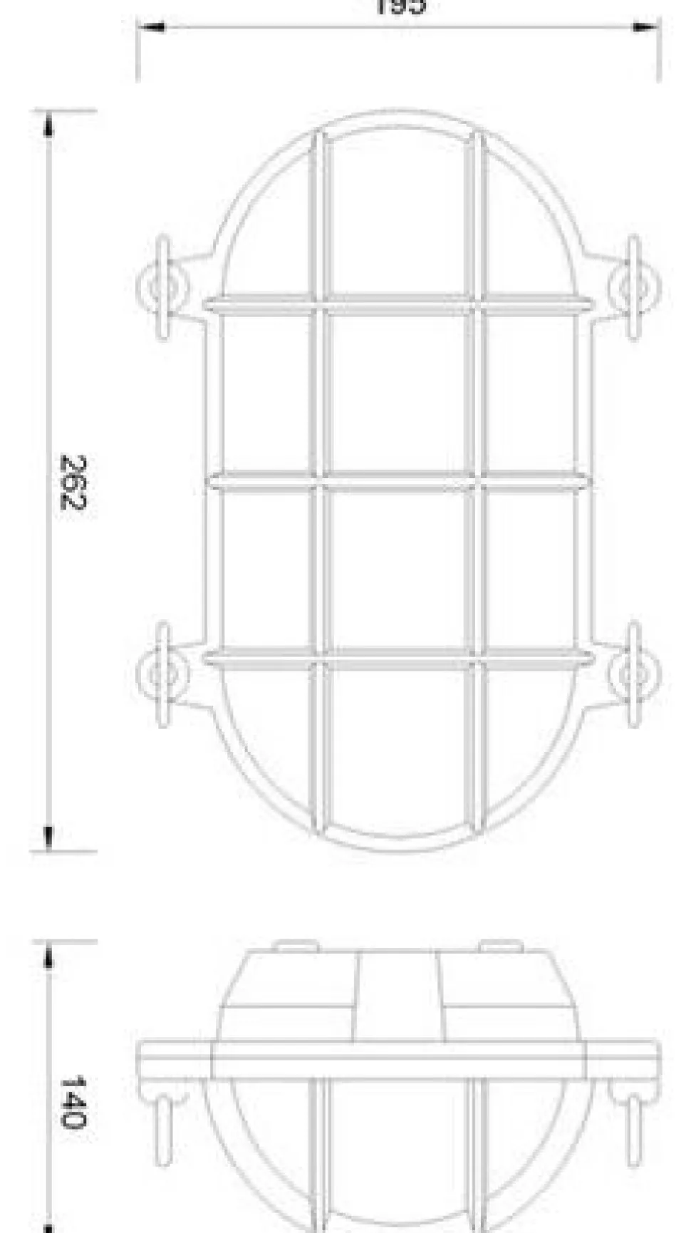 Chrom Außenwandleuchte Messing IP54 Maritim LED
