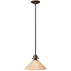 Deckenlampe ANABELL 7 Bronze kürzbar Ø36cm Leuchte