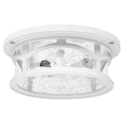 Deckenlampe außen IP44 Vintage Design Weiß Eingang