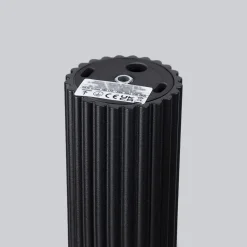 Deckenlampe Aufputz Ø 6,5 cm H: 20 cm Schwarz GU10 Aluminium