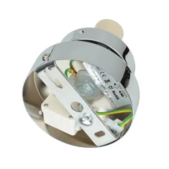 Deckenlampe Badezimmer Chrom Weiß E14