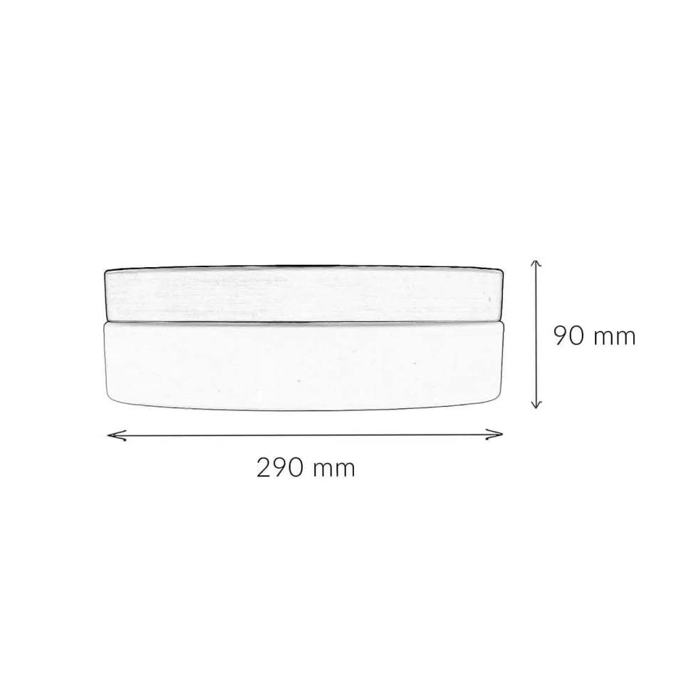 Deckenlampe Glas Matt Nickel