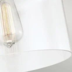 Deckenlampe Glas Vintage Design Ø23cm E27 BASRA