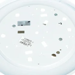 Deckenlampe groß Holz Glas Ø37cmSchlafzimmer