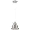 Deckenlampe Industrial Metall Glas in Nickel DEBIELA