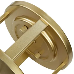 Deckenlampe Messing Creme 3x E27 Ø 34 cm rund SHOJI