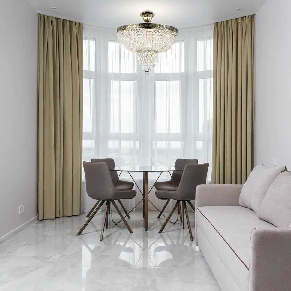 Deckenlampe Metall E27 D: 40 cm rund in Gold antik PAUL