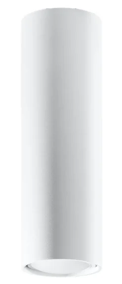 Deckenlampe schmal Ø 6 cm Modern Metall Weiß GU10