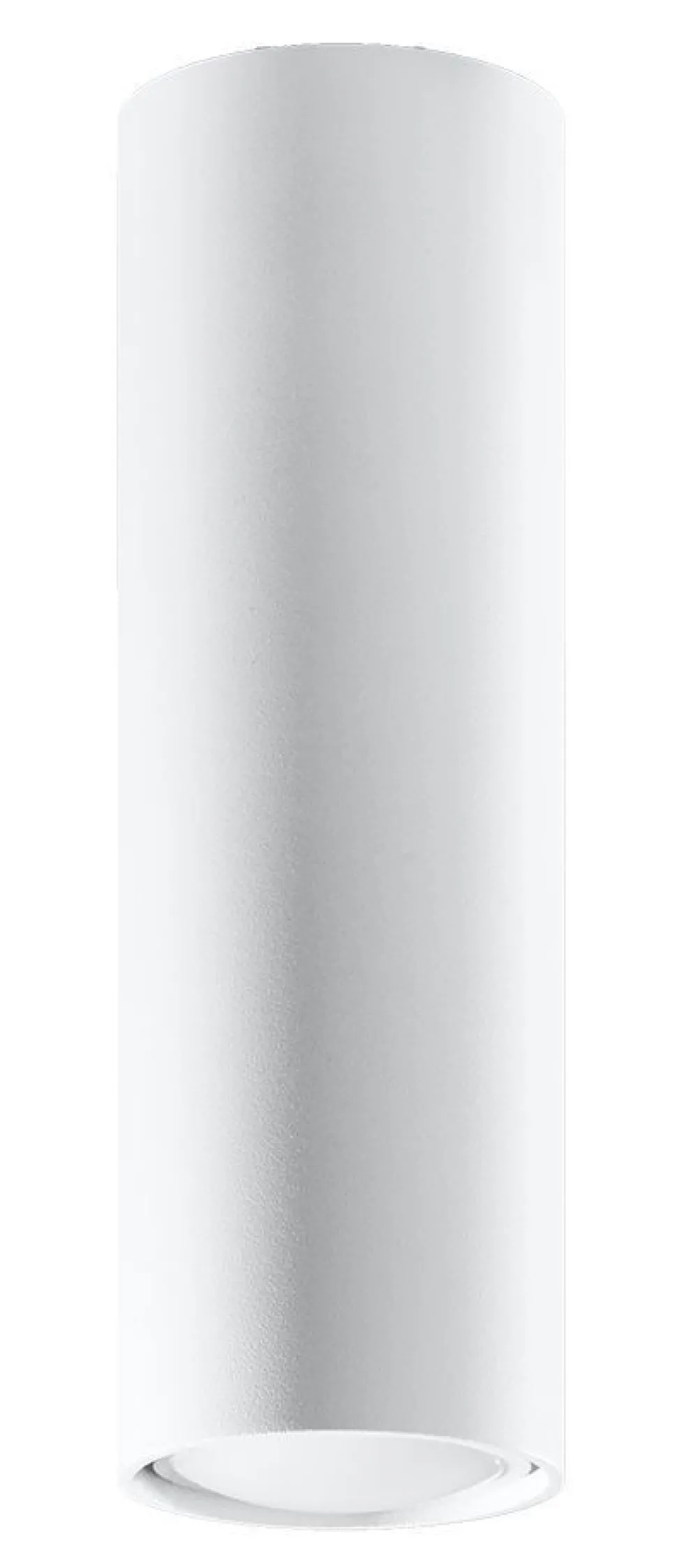 Deckenlampe schmal Ø 6 cm Modern Metall Weiß GU10