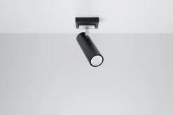 Deckenlampe Schwarz Modern Metall GU10 DUCCIA