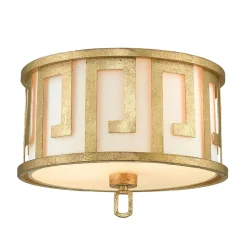 Deckenlampe Vintage Mediterran in Creme Gold AIROSO