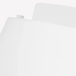 Deckenlampe Weiß Gold Ø37cm rund Modern Metall ZENU